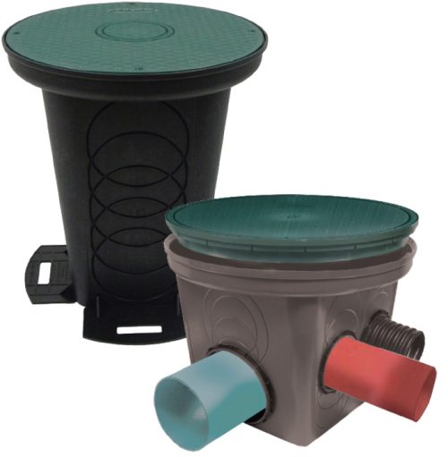 Distribution boxes - Polylok D-box: 4 hole